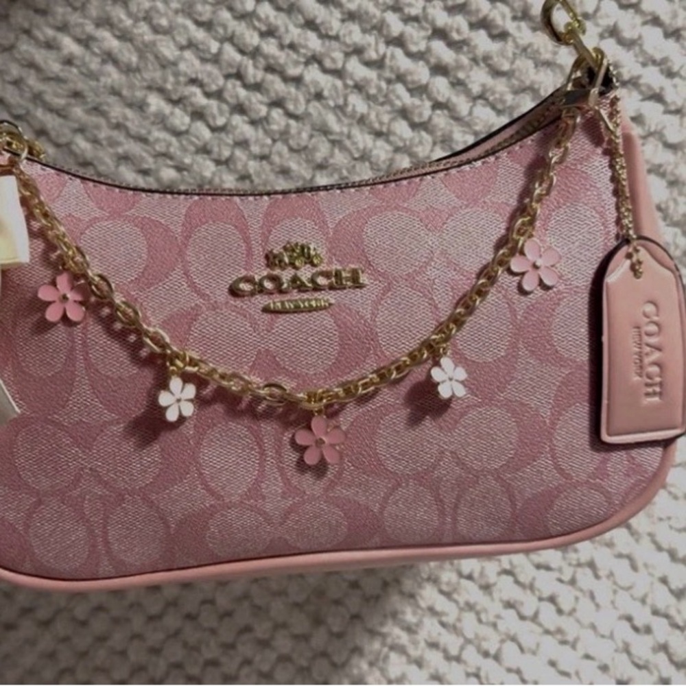 Coach Pink Shoulder Bag